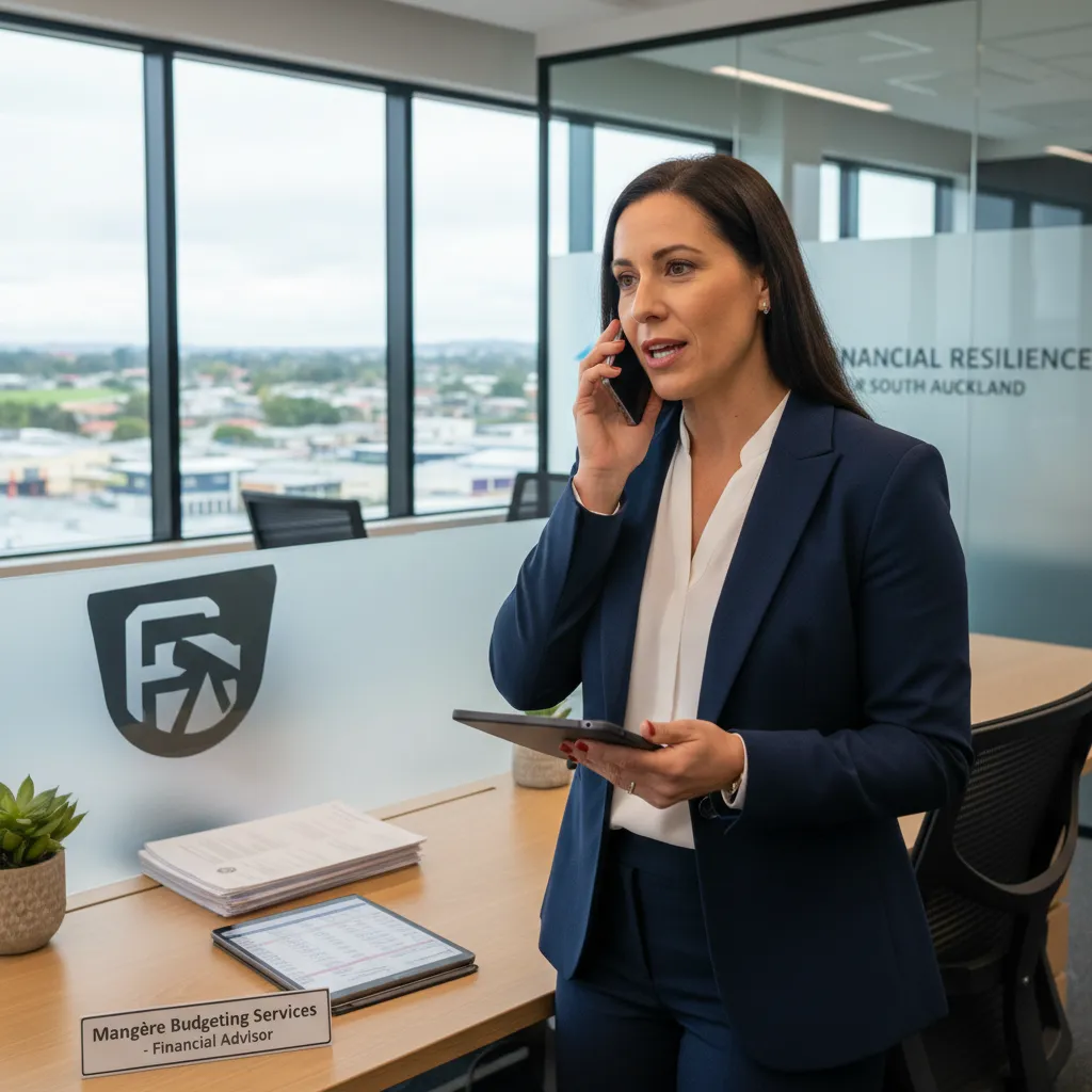 Financial advisor negotiating with creditors for debt relief