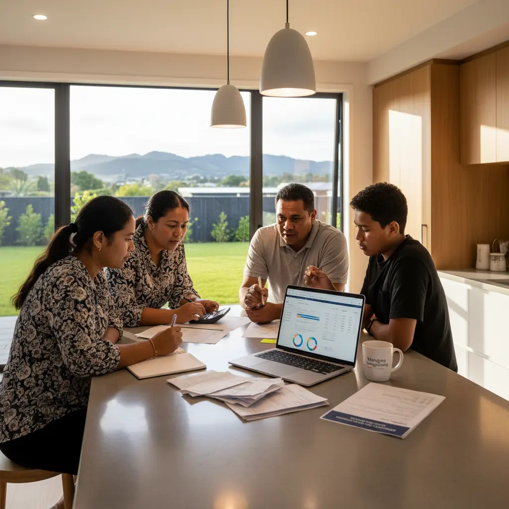 Family budgeting to pay off car finance debt NZ