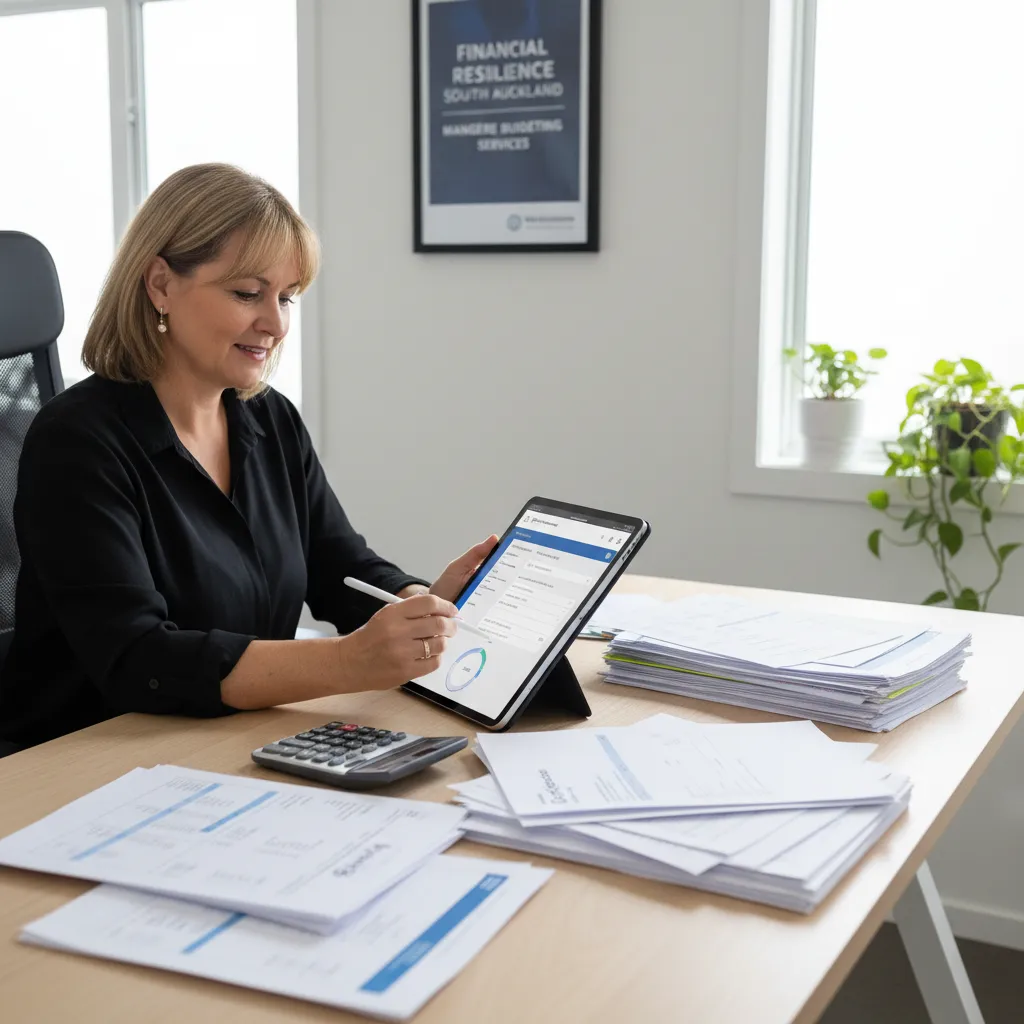 Filling out application forms for how to apply for insolvency NZ