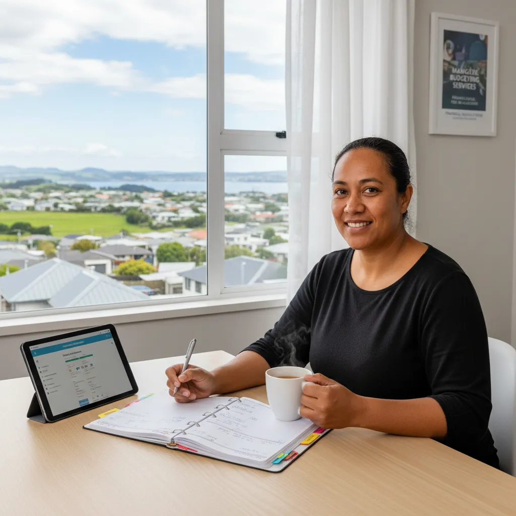 Person feeling empowered by financial planning after WINZ assistance