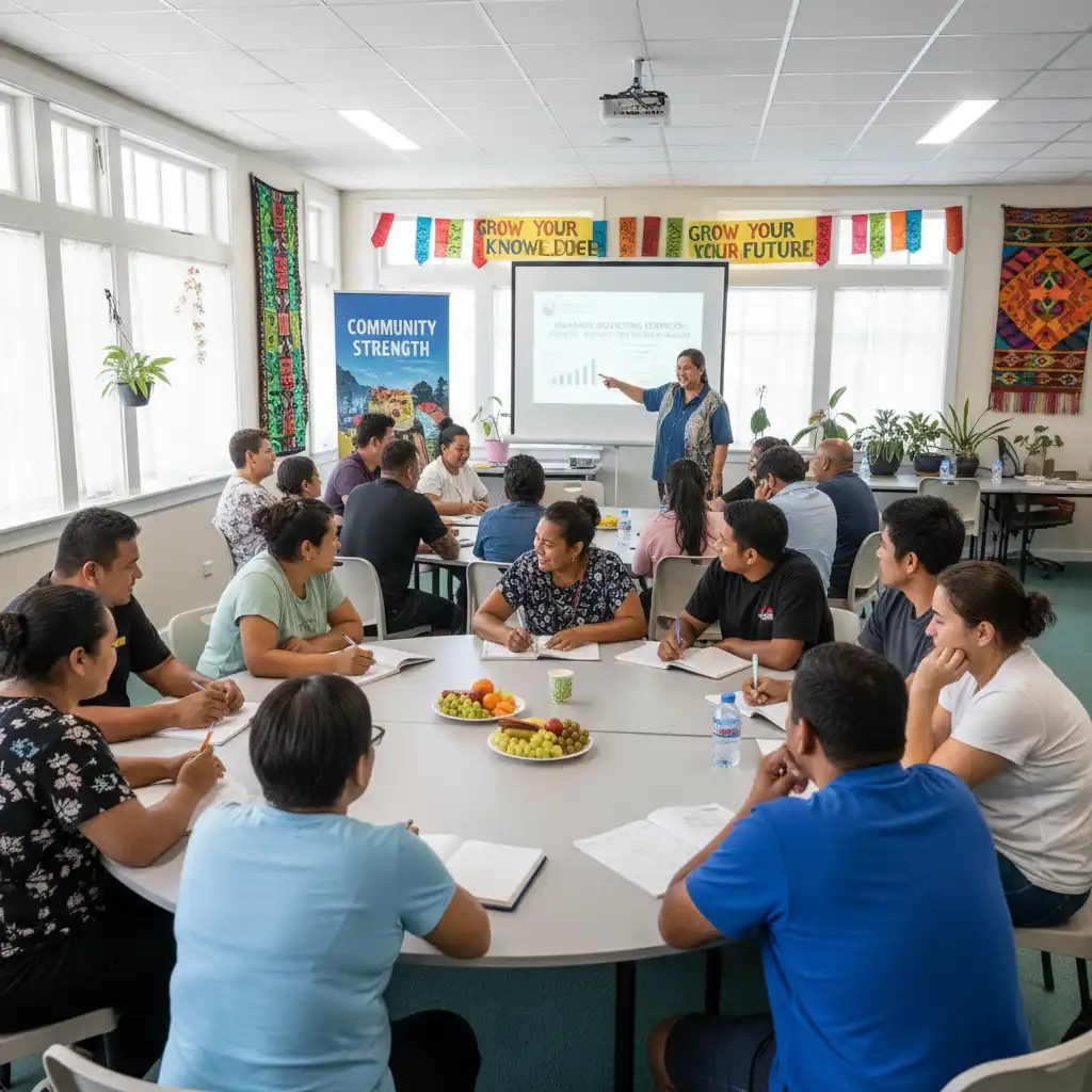 Community support for WINZ hardship assistance applicants in South Auckland