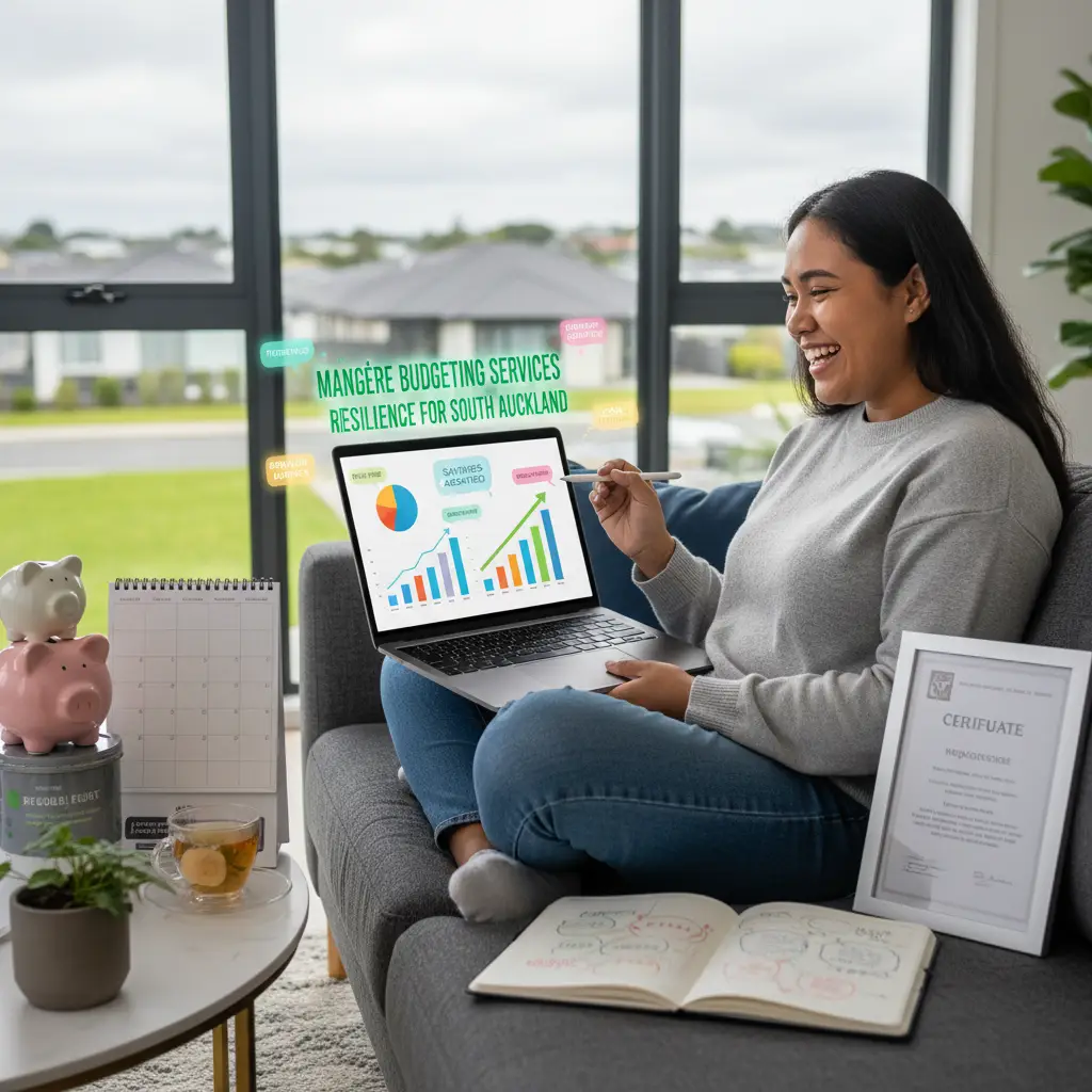 Person rebuilding finances after bankruptcy in New Zealand