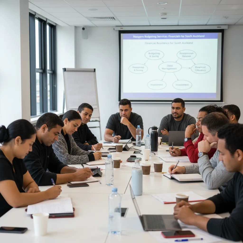 Financial mentor training workshop in New Zealand