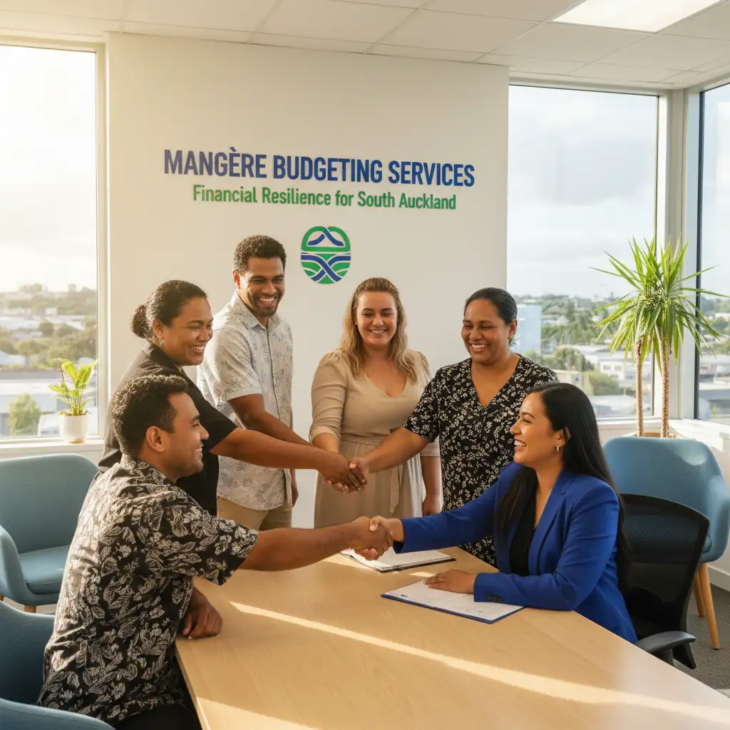 Mangere Budgeting Services client success stories meeting financial advisor