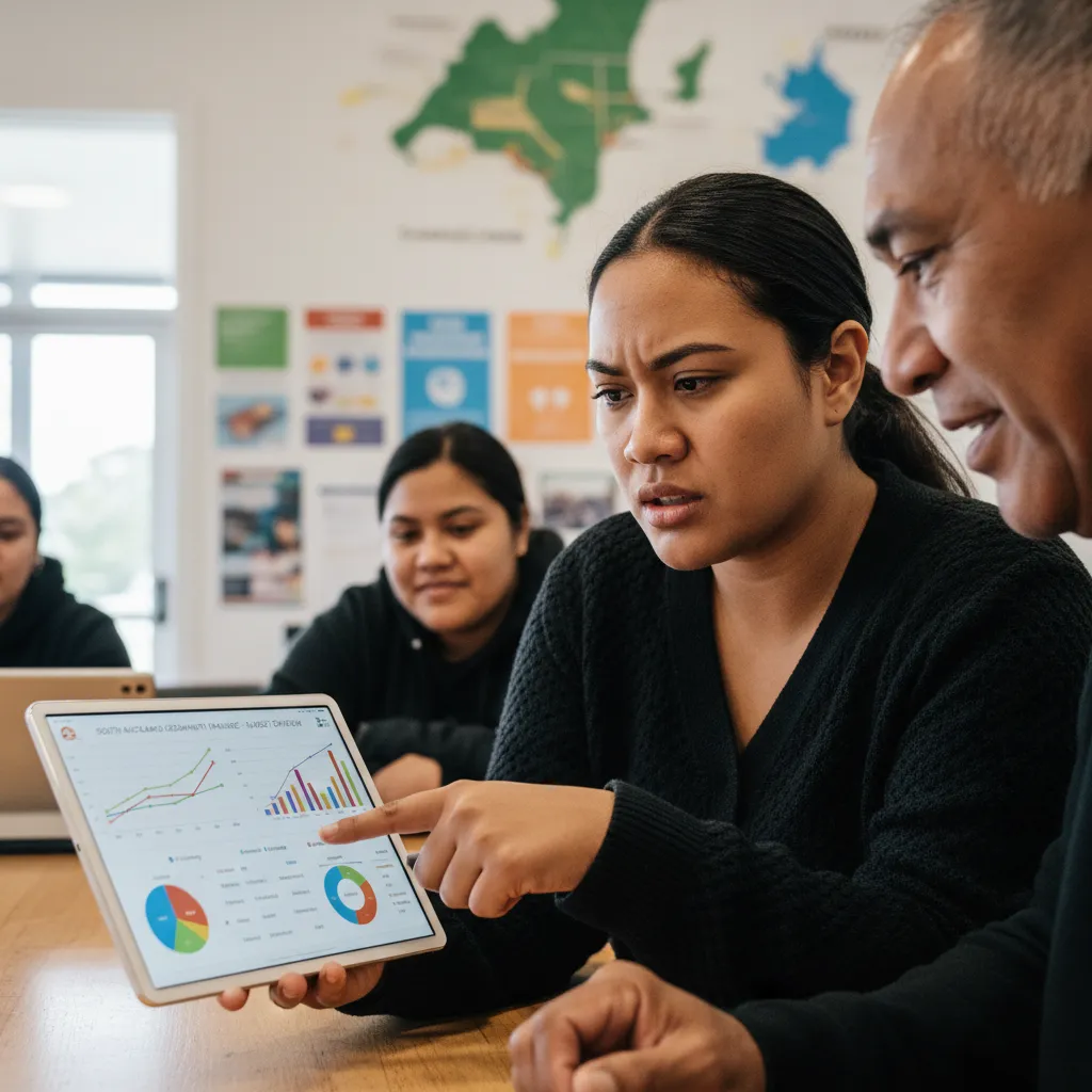 Person budgeting their finances using saving tips in South Auckland