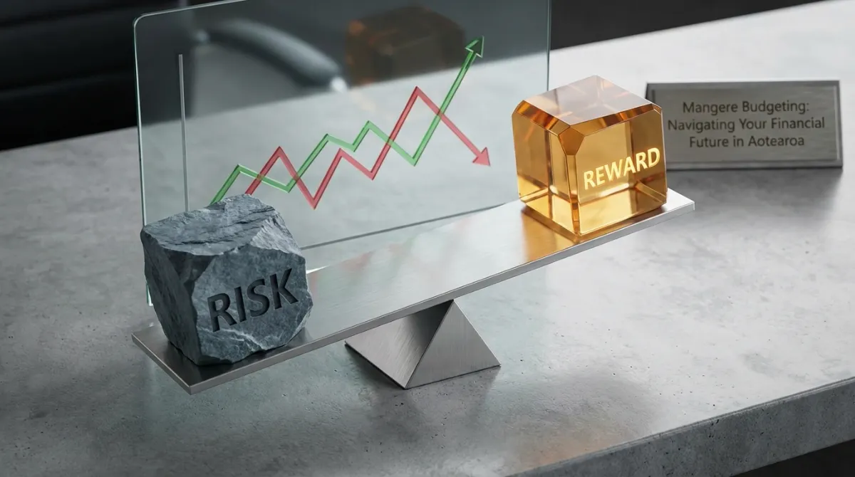 Financial risk and reward illustration for KiwiSaver