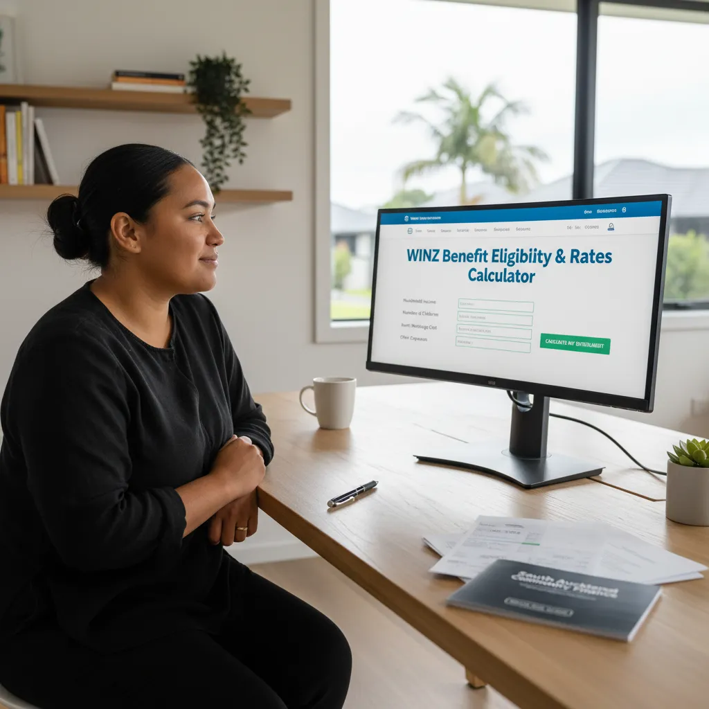 Checking eligibility online using a winz benefit rates calculator