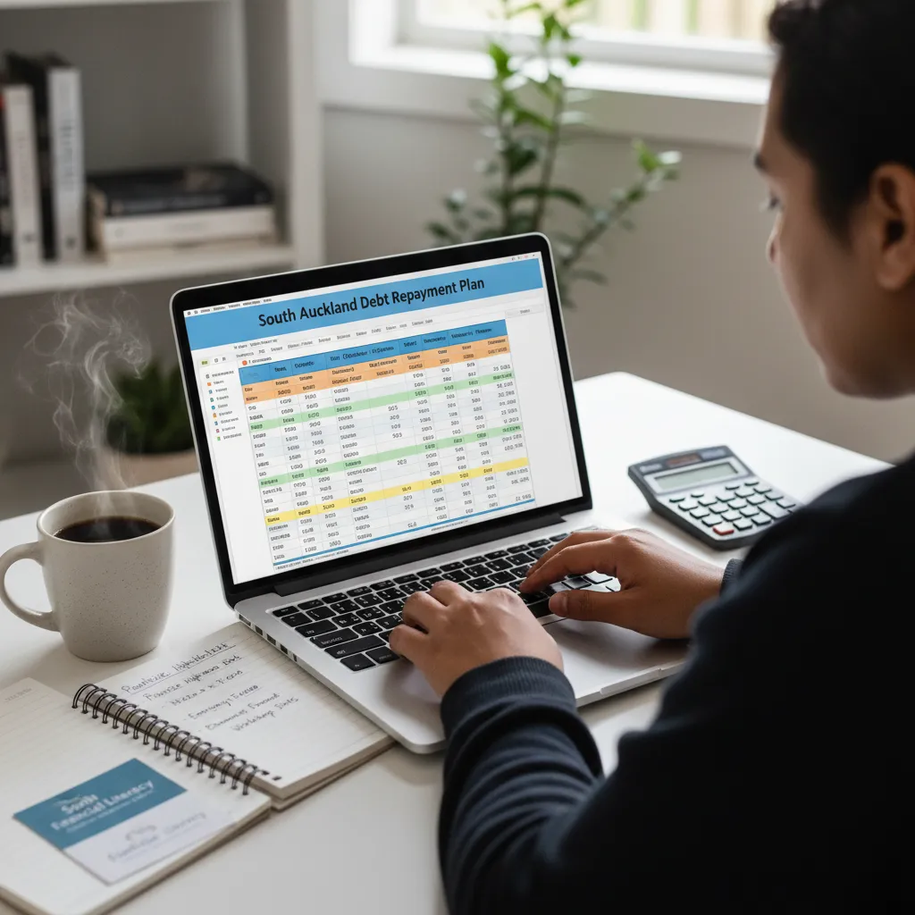Creating a debt repayment plan South Auckland
