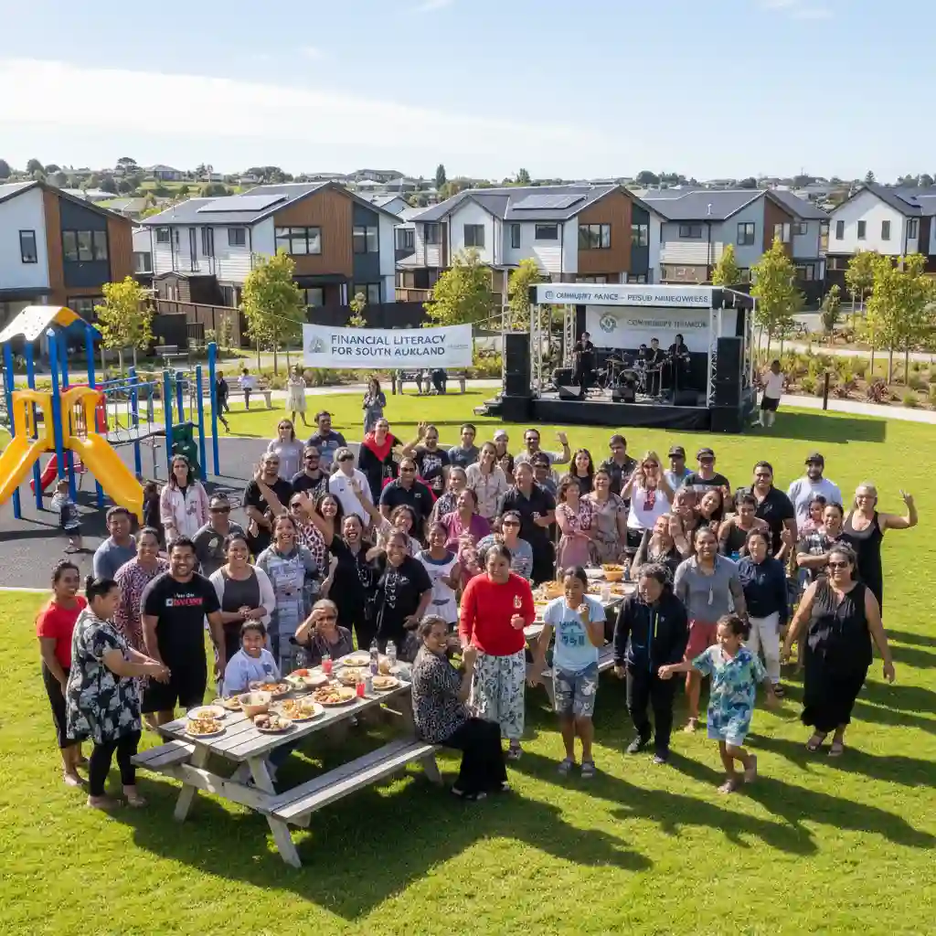 South Auckland community celebrating homeownership