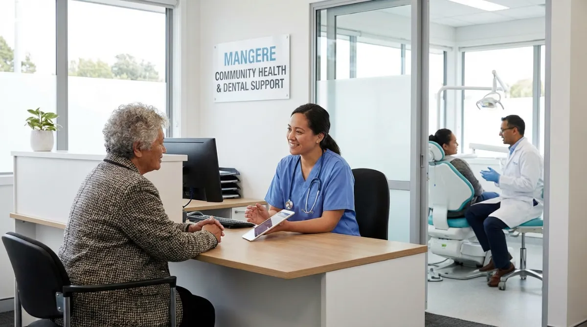 Medical professional assisting patient with medical or dental costs with support from WINZ
