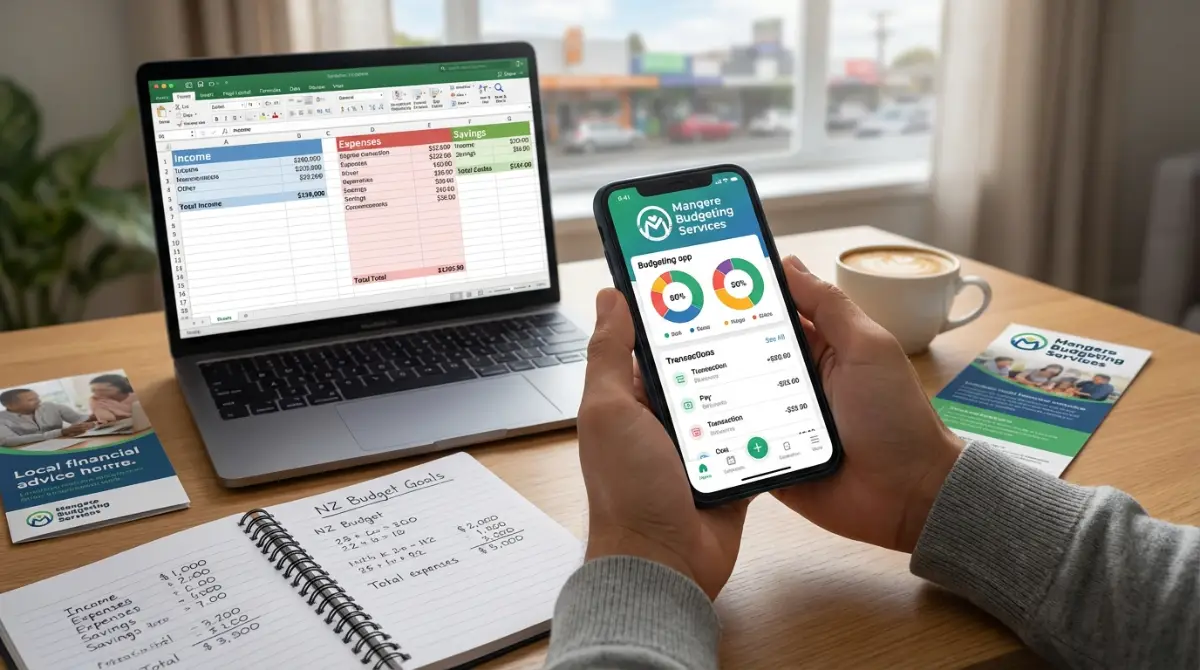 Diverse budgeting tools NZ including apps and spreadsheets