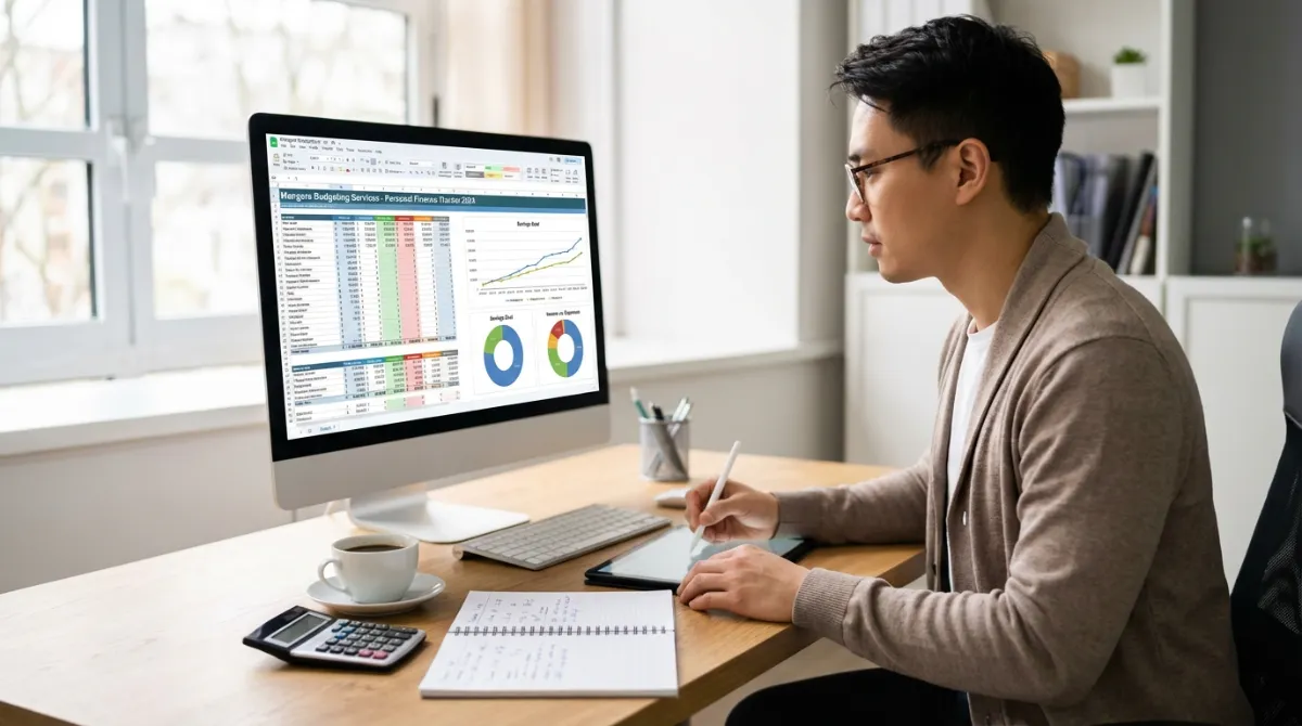 Budgeting and financial tracking for debt management