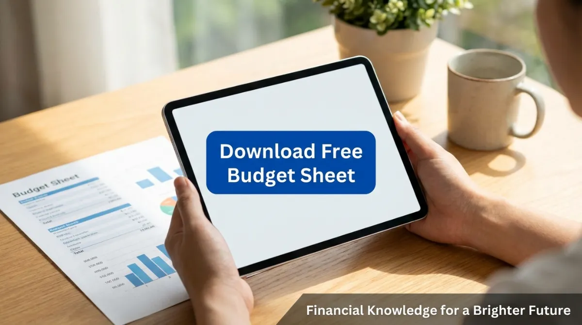 Download your free printable budget sheet now