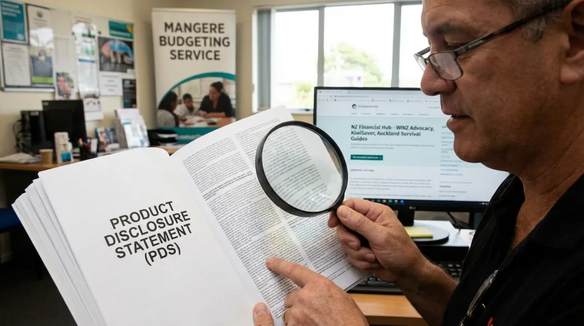 Reading a KiwiSaver Product Disclosure Statement for fee transparency