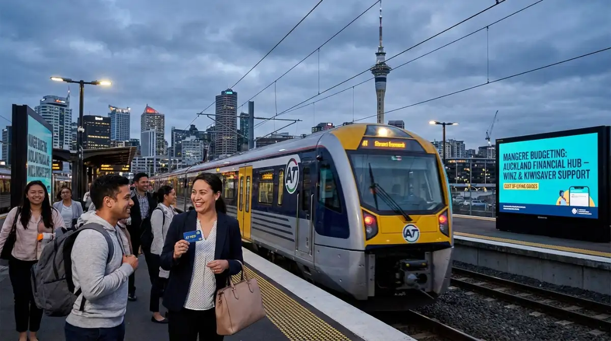 Auckland public transport AT HOP card budgeting